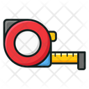 Measuring Tape Meter Tape Construction Tape Icon