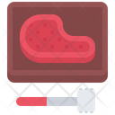 Meat Beating Grill Icon