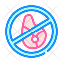Meat Not Allowed Icon