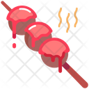Meatball Skewer Fishball Icon