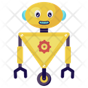 Mechanical Robot Bionic Man Humanoid Icon