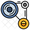 Mechanism Gear Chain Icon