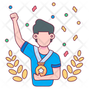 Medal Achievement Champion Icon
