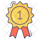 Medal Number Achievement Icon