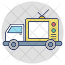 Advertising Truck Mobile Icon