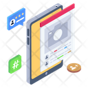 Media Profile Reviews  Icon
