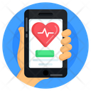 Online Healthcare Medical App Heart Rate App Icon