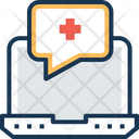 Online Medical Support Icon
