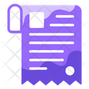 Paper Document Vector Icon