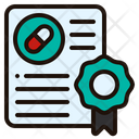 Medical Certificate Icon