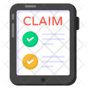 Online Claim Claim Application Medical Claim Icon