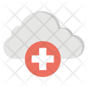 Medical Cloud Computing Icon