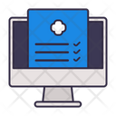 Computer Document Paper Icon