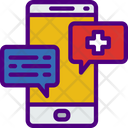 Medical Conversation Medical Chat Medical Communication Icon