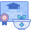 Medical Degree Degree Certificate Icon