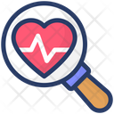 Healthcare Cardiology Checkup Icon