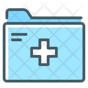 Medical Folder Folder Clipboard Icon