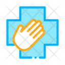 Medical Helping Hand Icon