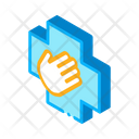 Medical Helping Hand Icon