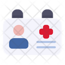 Medical Patient Card Icon