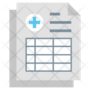 Medical Report Report Card Reports Icon