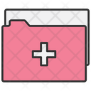 Medical report folder  Icon