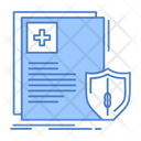 Medical Shield Document Shield Document Protection Icon