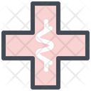 Cross Healthcare Hospital Icon
