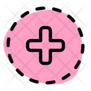 Hospital Dash Circle Icon