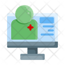 Flat Emergency Hospital Icon