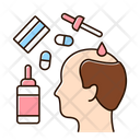 Medications For Hair Loss Icon