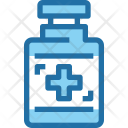 Medicine Bottle Capsule Icon