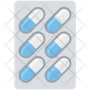 Capsule Drugs Medical Pills Icon