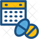 Medicine Schedule Time Icon