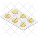 Medicine Strip Medication Pills Icon