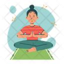Meditacao E Tranquilidade Ícone