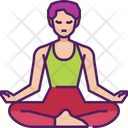 Meditate Meditation Relax Icon