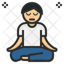 Meditation Calm Contemplation Icon