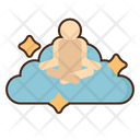 Meditation Yoga Exercise Icon