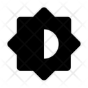 Medium Brightness Luminosity Brightness Icon