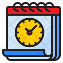 Meeting Time Time Management Date Icon