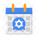 Meeting Time And Date Icon