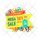 Mega Sale Icon
