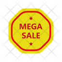 Mega Venta Venta Descuento Icono