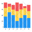 Marimekko Chart Mekko Chart Data Analytics Icon