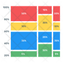 Marimekko Chart Mekko Chart Data Analytics Icon