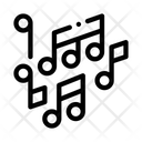 Melody Music Mono Icon