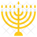 Menorah Israel Judaism Icon