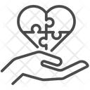 Mental Care Care Love Icon