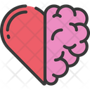 Mental Health Mind Love Heart Icon